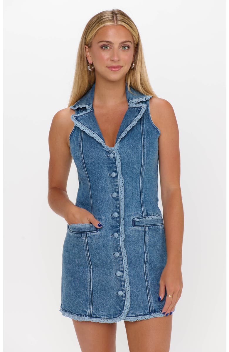 Show Me Your Mumu Maddox Dress, Alternate, color, Waterfall Blue