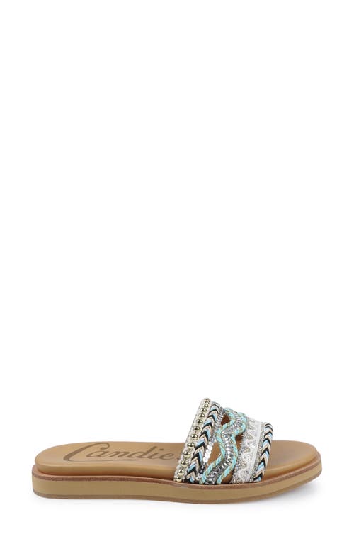 Candies Candie's Slide Sandal In Multi
