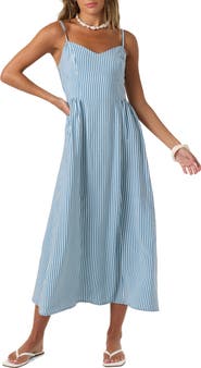 O'Neill Linen Stripe Sundress