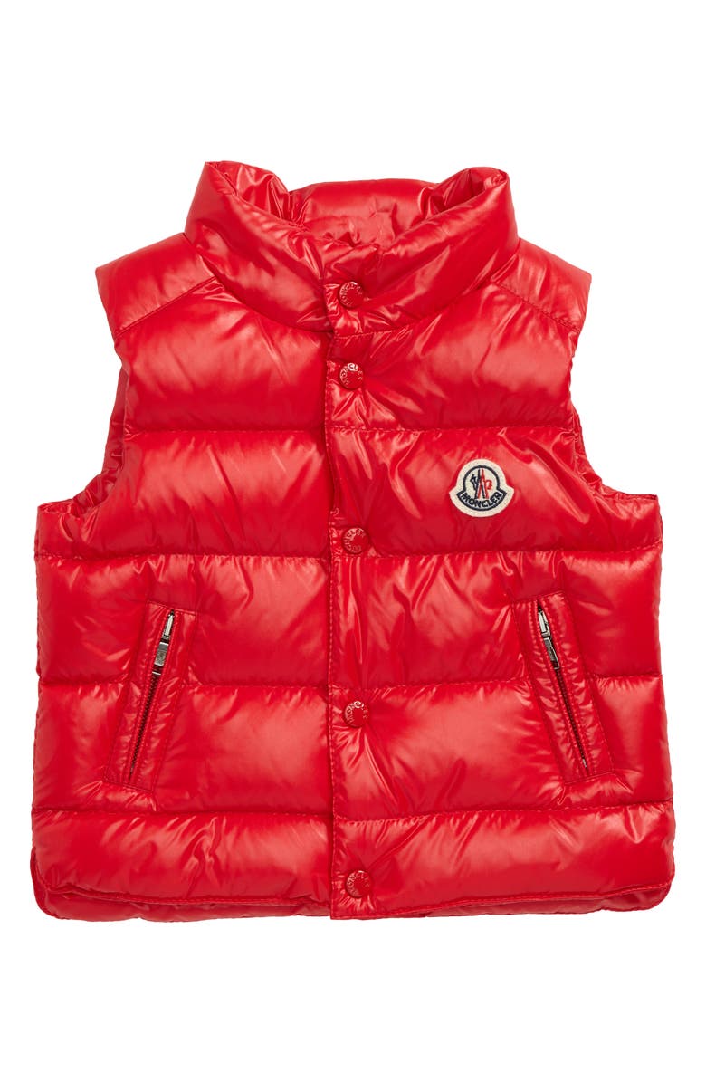Moncler Bernard Quilted Down Puffer Vest, Main, color,