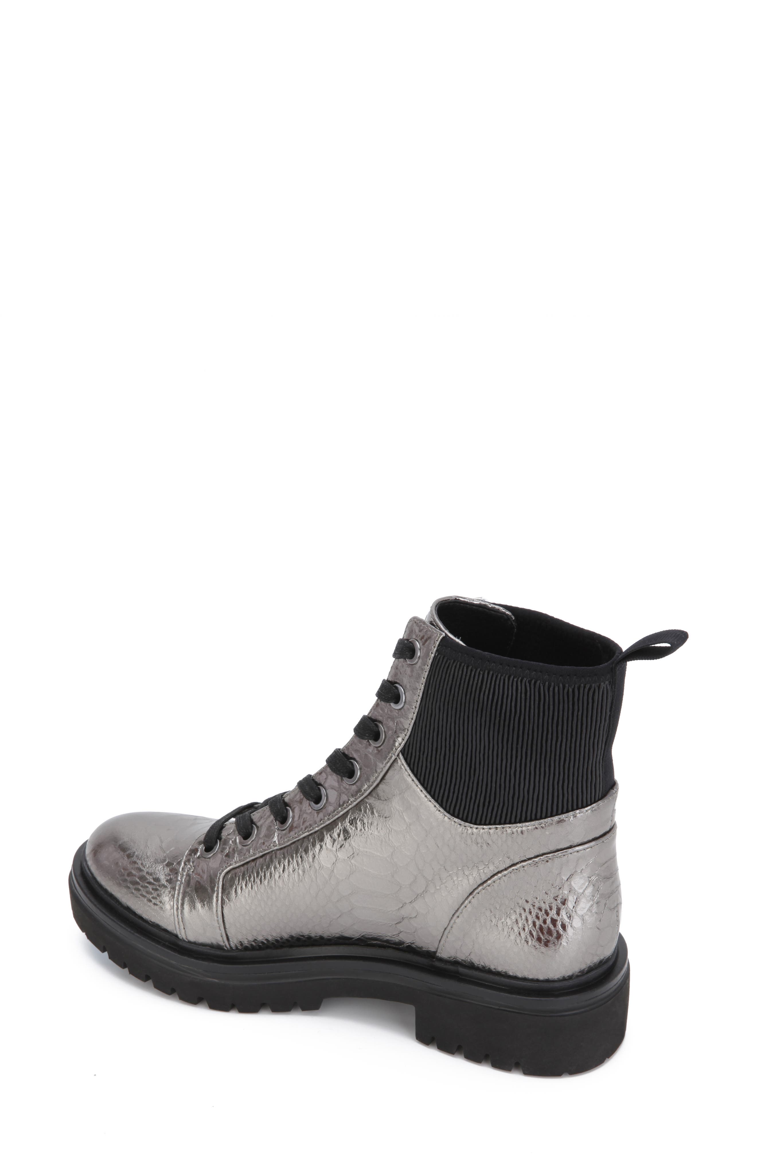 Rhode Waterproof Bootie, Alternate, color, GUNMETAL LEATHER