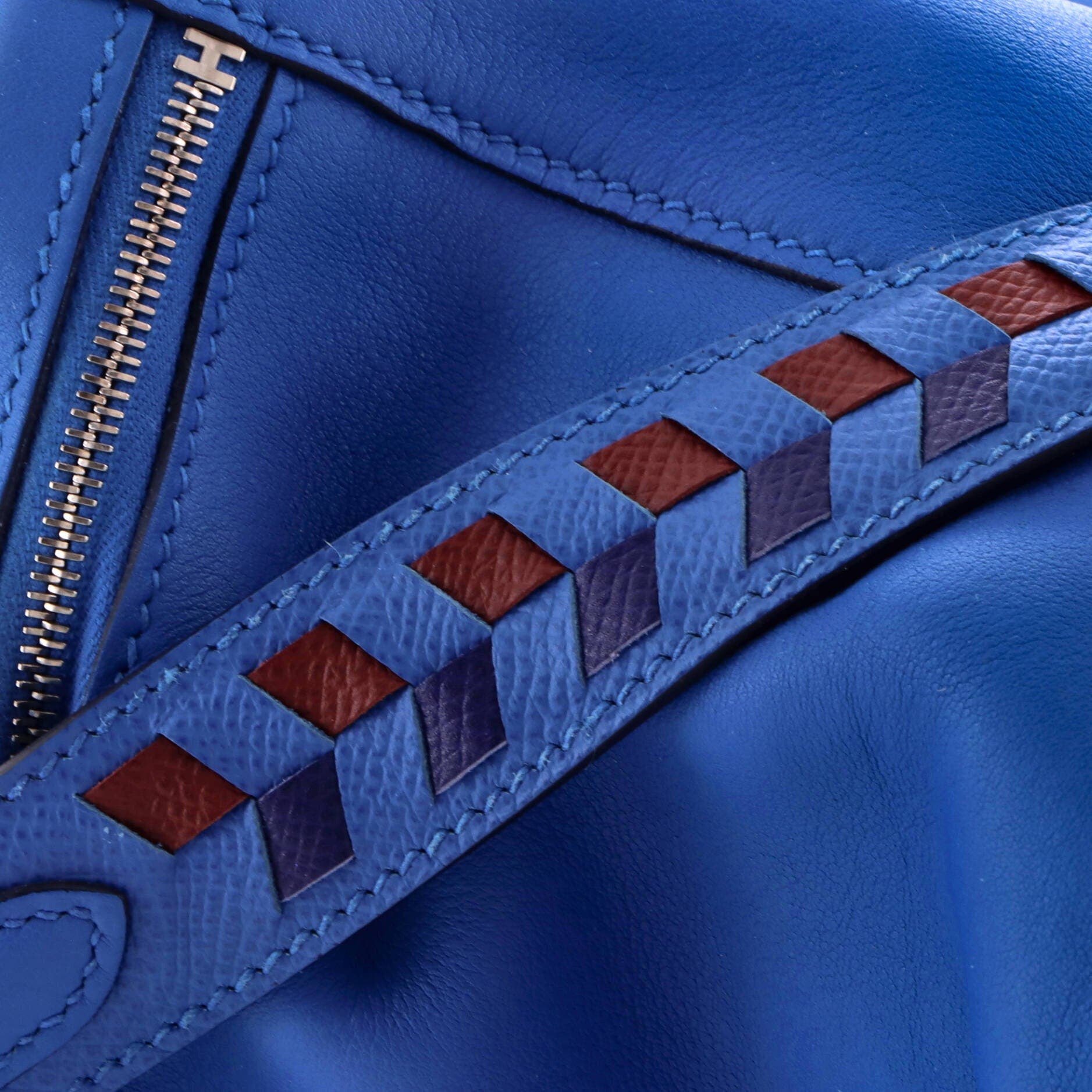 Lindy Bag Swift with Tressage Epsom 26, Alternate, color, Blue