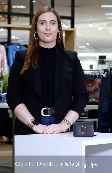 Marc Jacobs The Mini J Marc Compact Wallet | Nordstromrack
