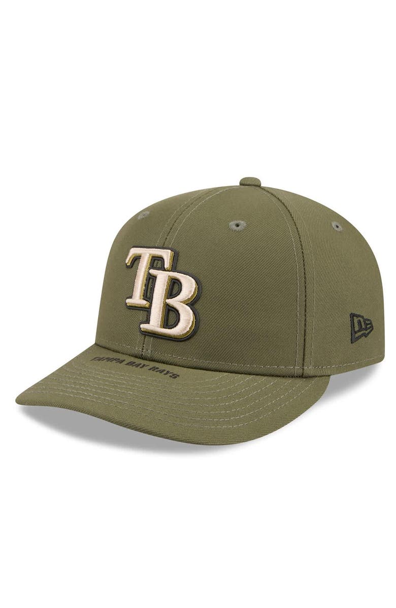 New Era Men's New Era  Olive Tampa Bay Rays 2026 Armed Forces Day Low Profile 59FIFTY Fitted Hat, Alternate, color, 