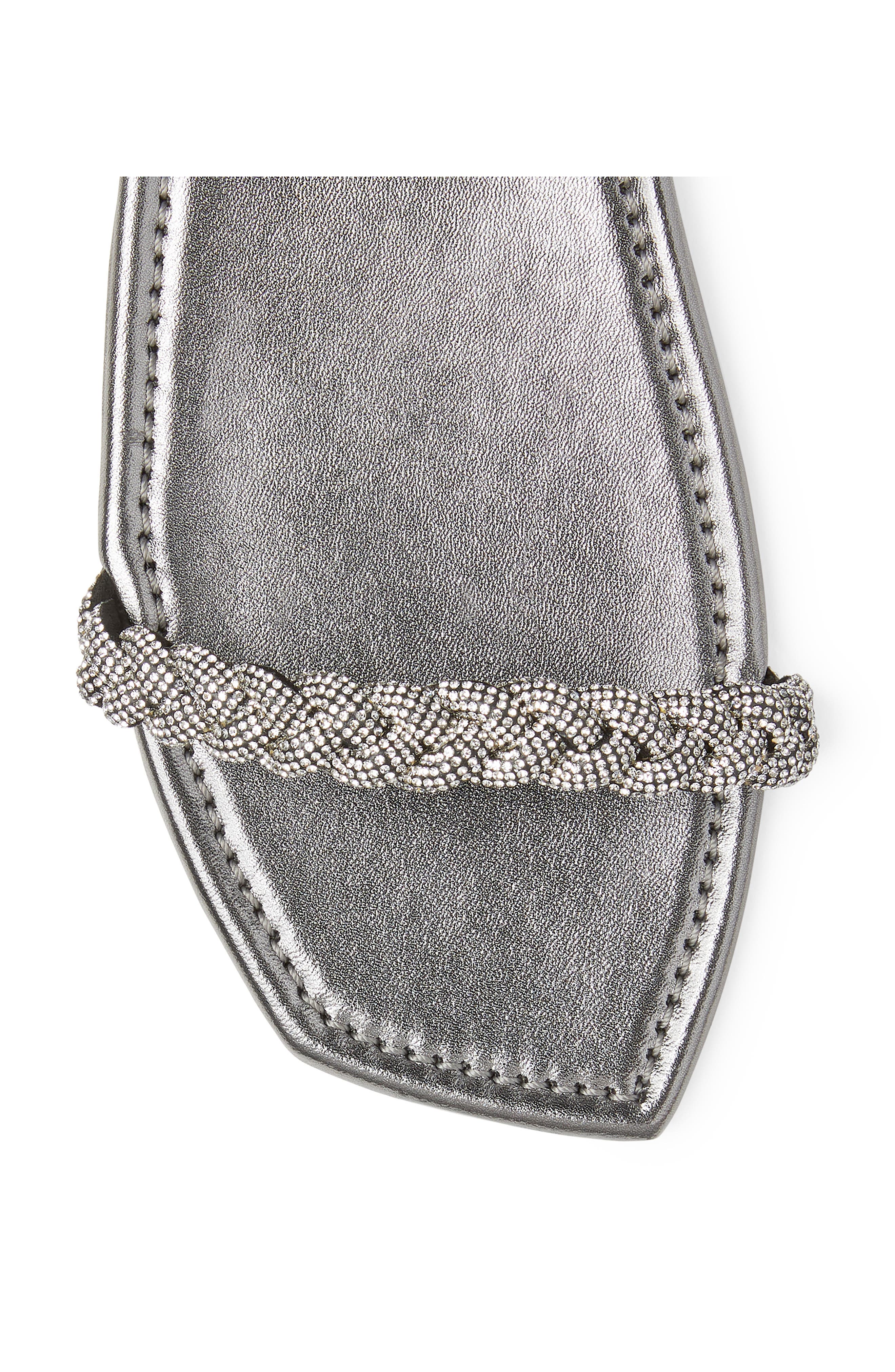 Addison Slide Sandal, Alternate, color, GUNMETAL