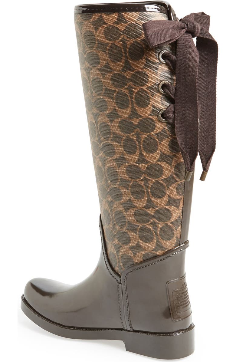 COACH 'Tristee' Rain Boot, Alternate, color,