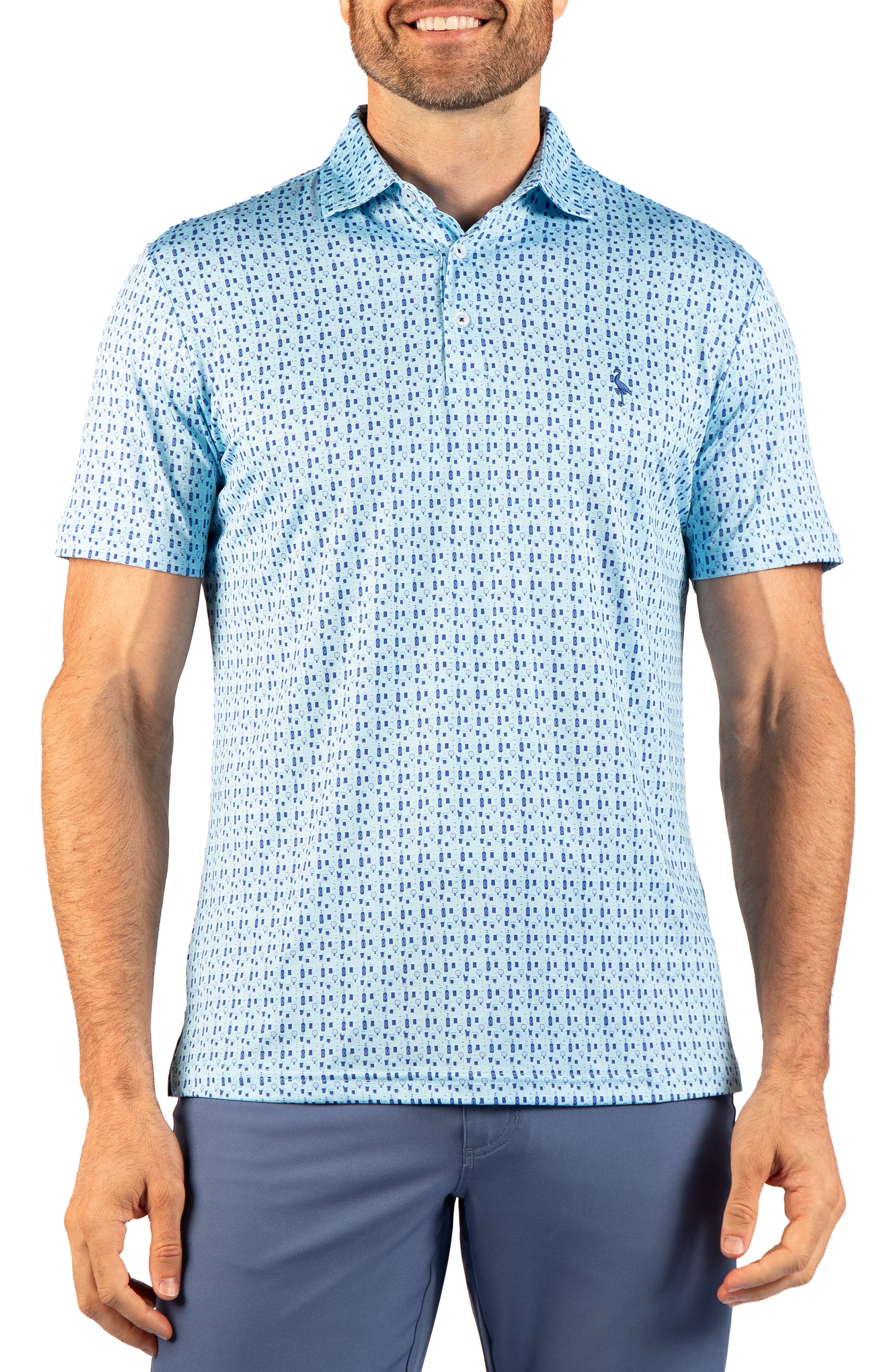Bottoms Up Performance Polo
