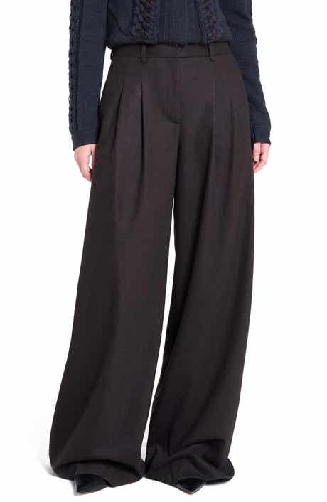 TWP Avery Stretch Wool Wide Leg Pants