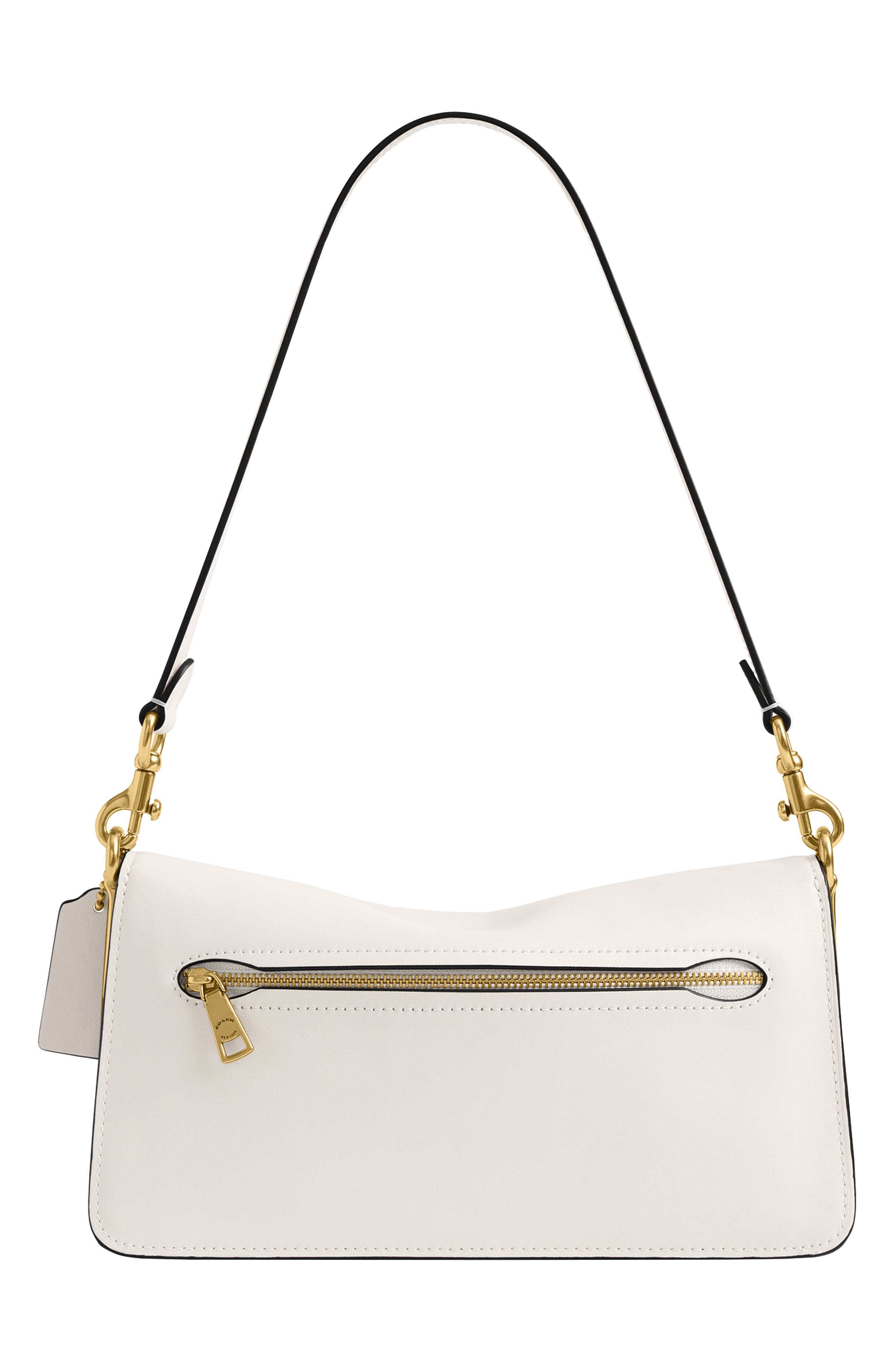 COACH Tabby 26 Leather Shoulder Bag, Alternate, color, B4/Chalk