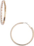 Tasha Crystal Hoop Earrings