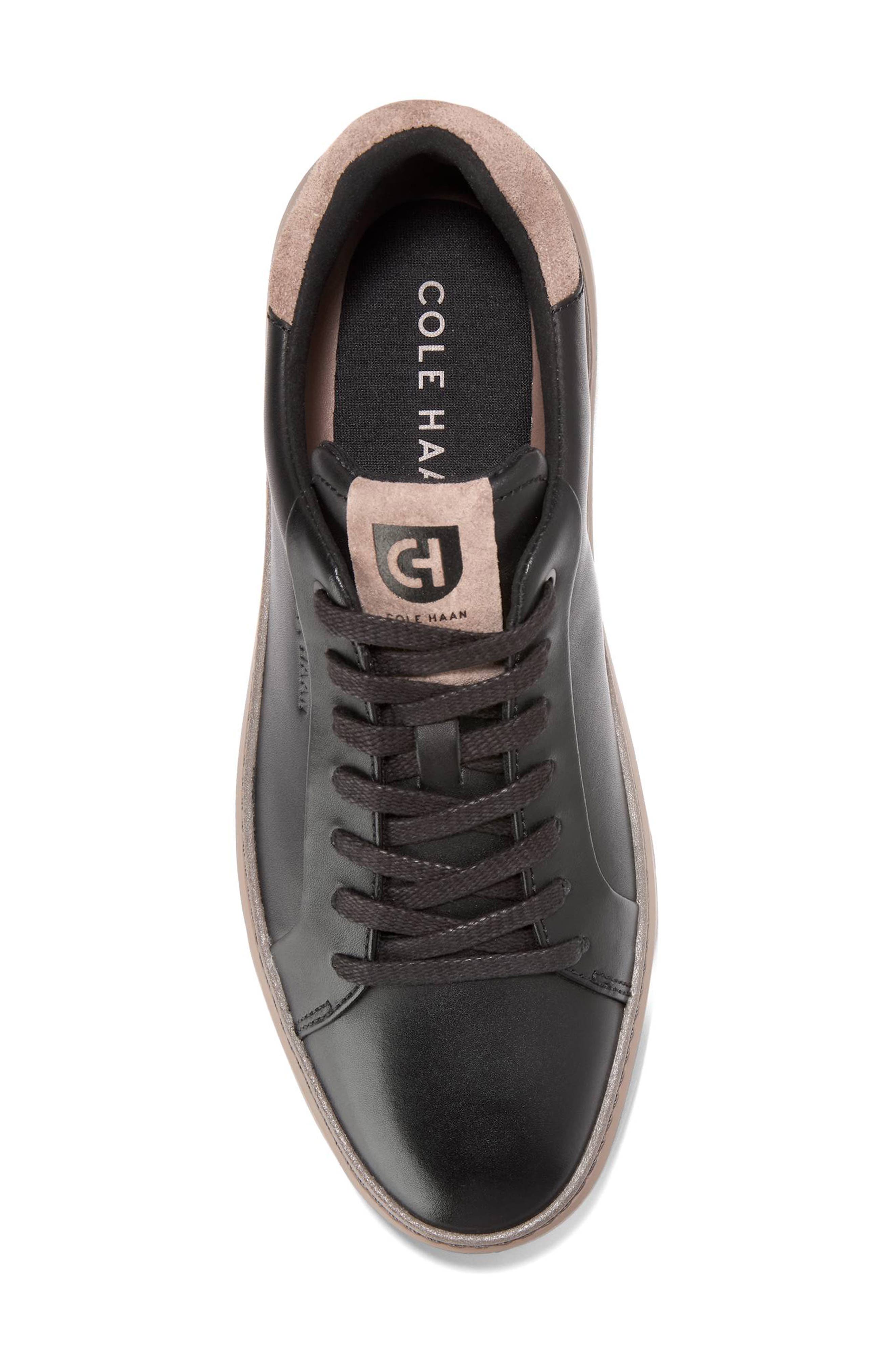Cole Haan GrandPro Topspin Sneaker, Alternate, color, Black/ Truffle