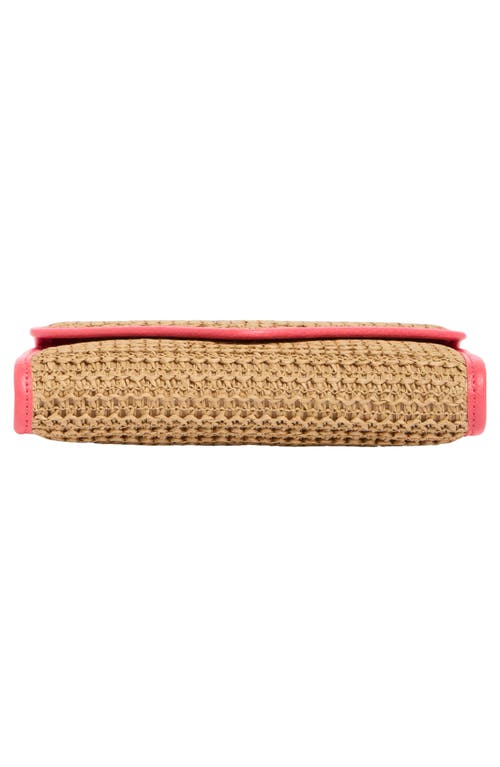 Steve Madden Glow Straw Crossbody Bag