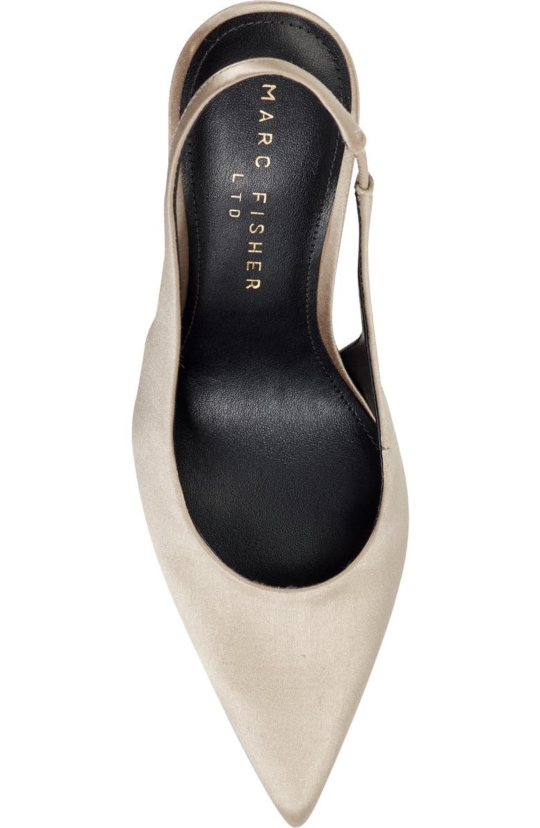 Marc Fisher LTD Leynne Slingback Pointed Toe Pump, Alternate, color, Light Natural
