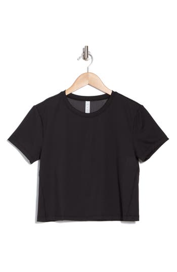 X By Gottex Mesh Back T-shirt In Black