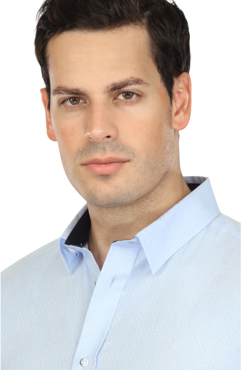 Vustra Jacquard Long Sleeve Shirt, Alternate, color, 