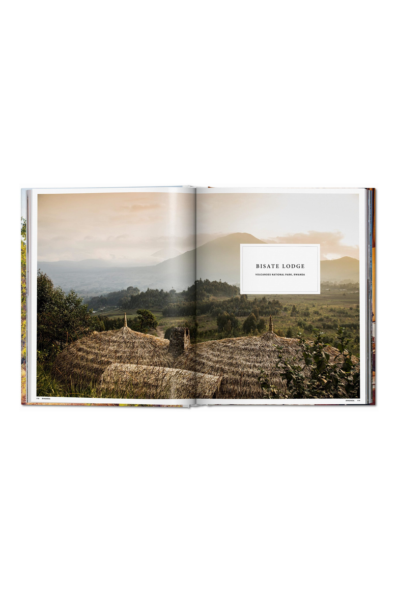 Great Escapes Africa The Hotel Book English French German, Alternate, color, Olive Green