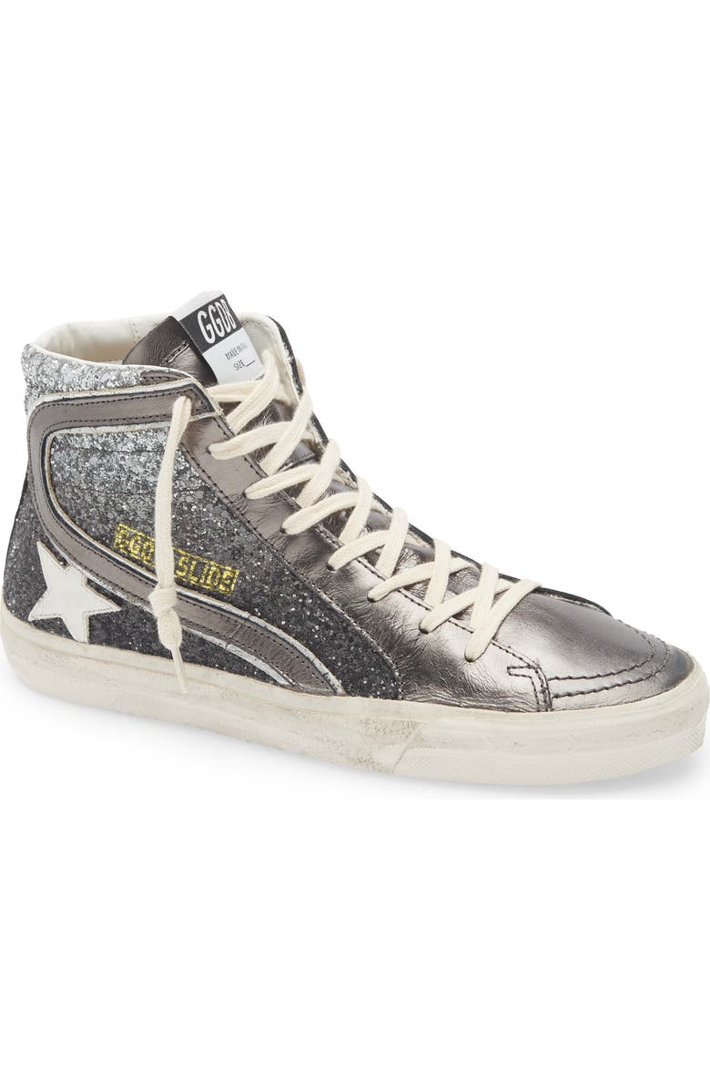 Golden Goose Slide High Top Sneaker, Main, color,