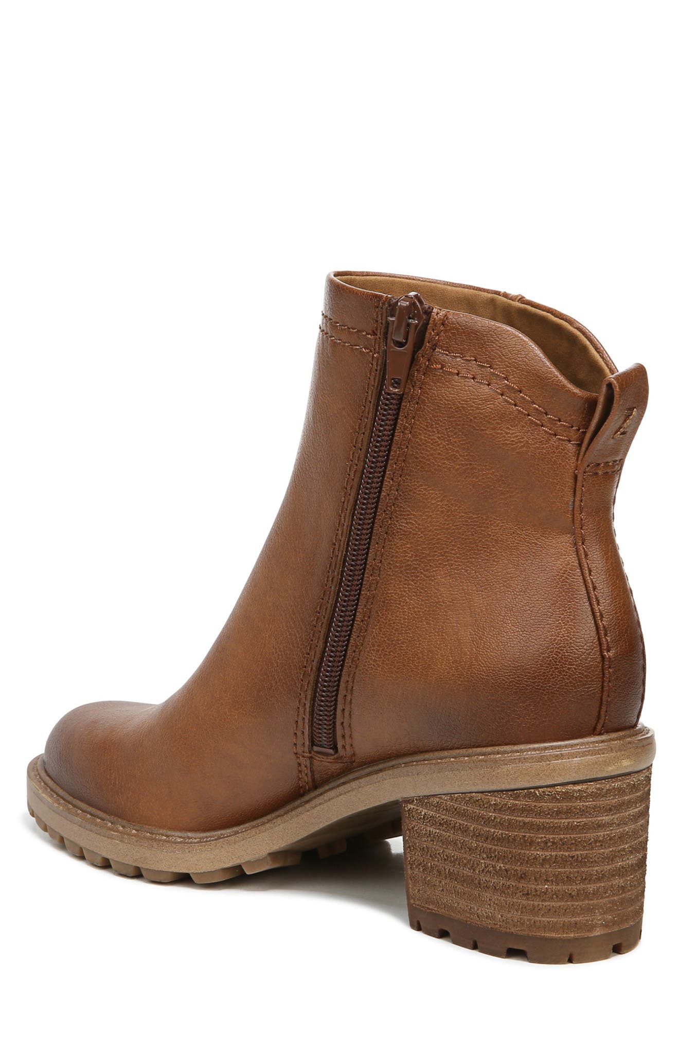 Zodiac Greyson Block Heel Boot, Alternate, color, Cognac