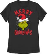 The Grinch Women's The Grinch Christmas Merry Grinchmas  Graphic T-Shirt