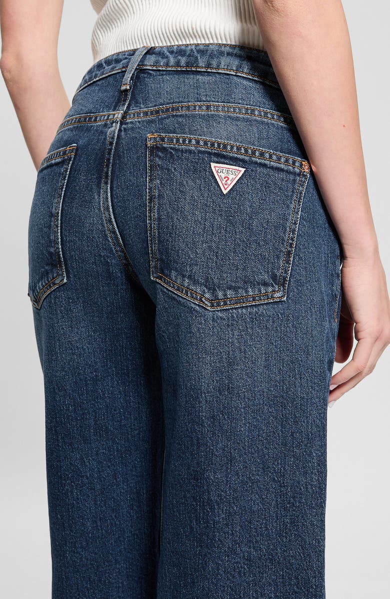 GUESS Low Rise Slouchy Straight Leg Jeans, Alternate, color,
