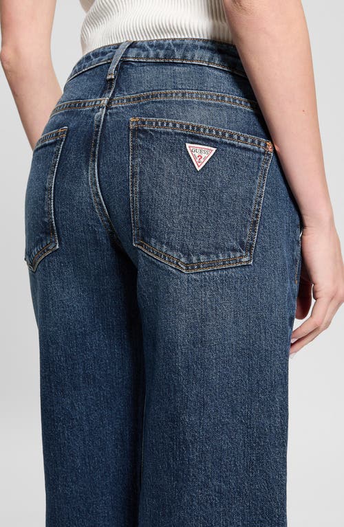 GUESS GUESS LOW RISE SLOUCHY STRAIGHT LEG JEANS