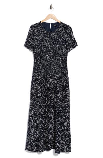 Madewell Smocked Midi Dress