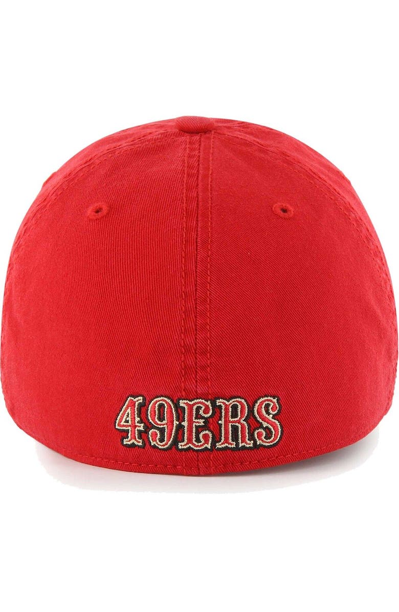 '47 Men's '47 Scarlet San Francisco 49ers Franchise Logo Fitted Hat, Alternate, color, Scarlet