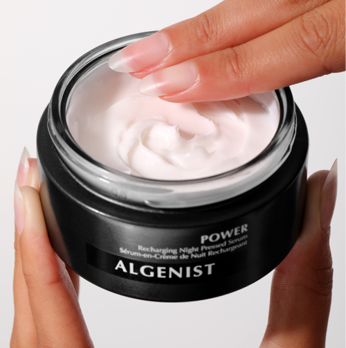 Algenist Power Recharging Night Pressed Serum In Gray
