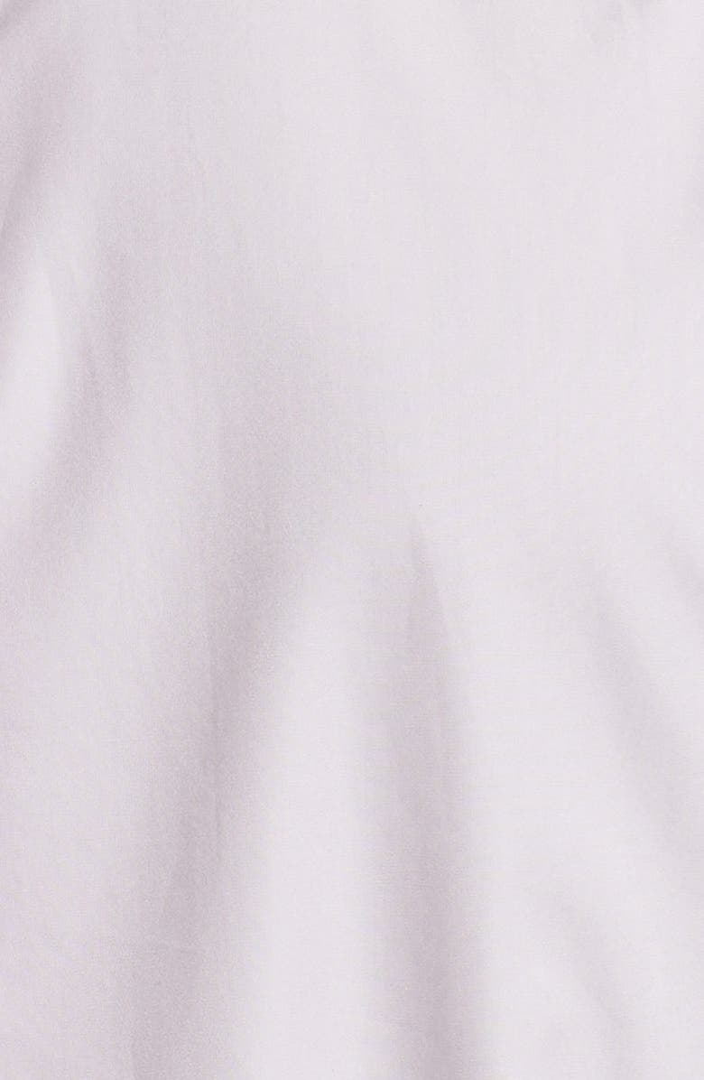 Fendi Men's Logo Embroidered Cotton Poplin Button-Up Shirt, Alternate, color, 