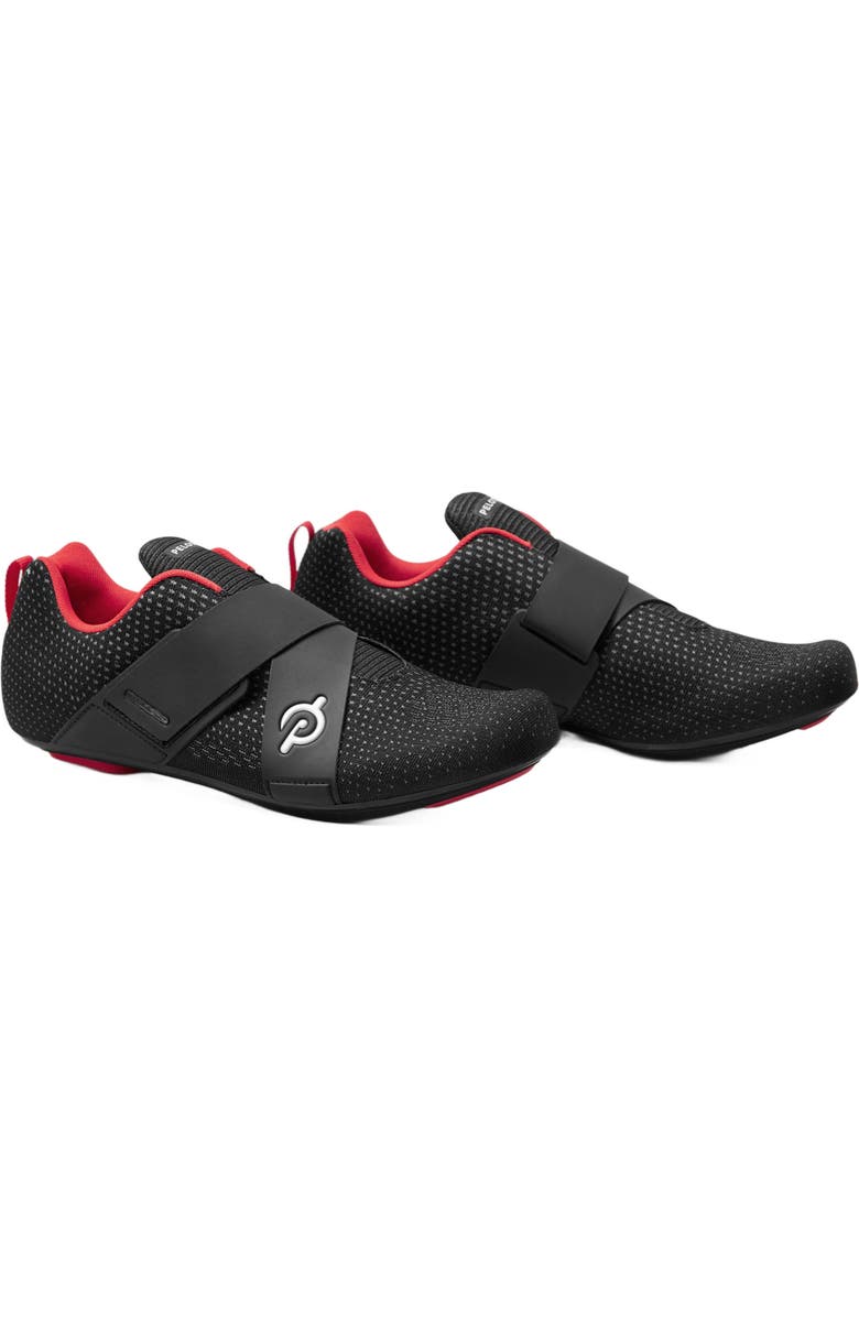 Peloton Altos Cycling Shoes, Alternate, color, Black