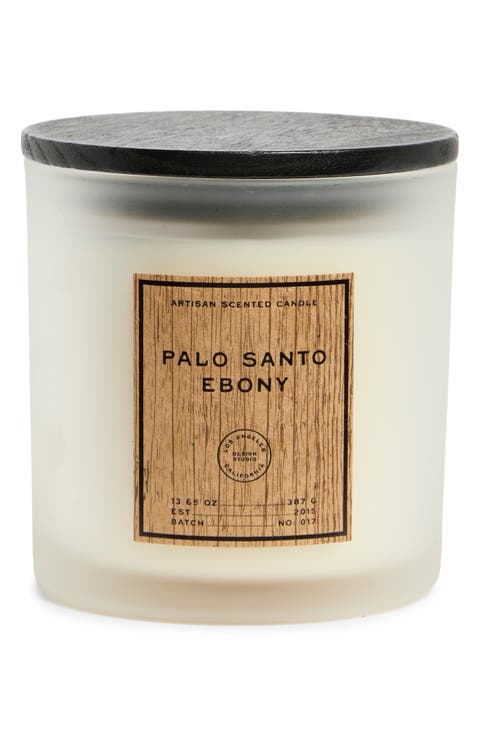Palo Santo Ebony Scented Candle