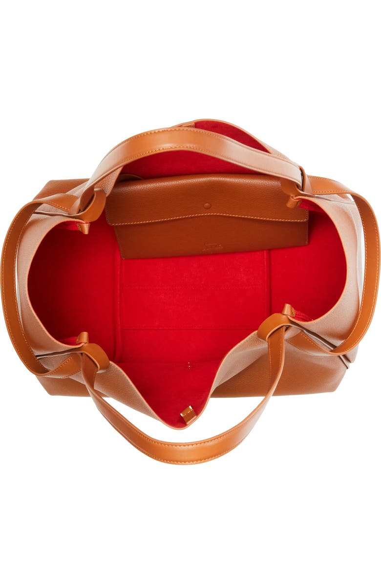 Christian Louboutin Large Bettina Leather Tote, Alternate, color, Bg71 Cuoio