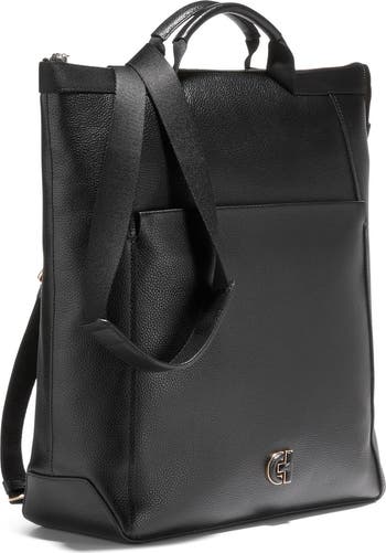 Grand Series Convertible Leather Backpack