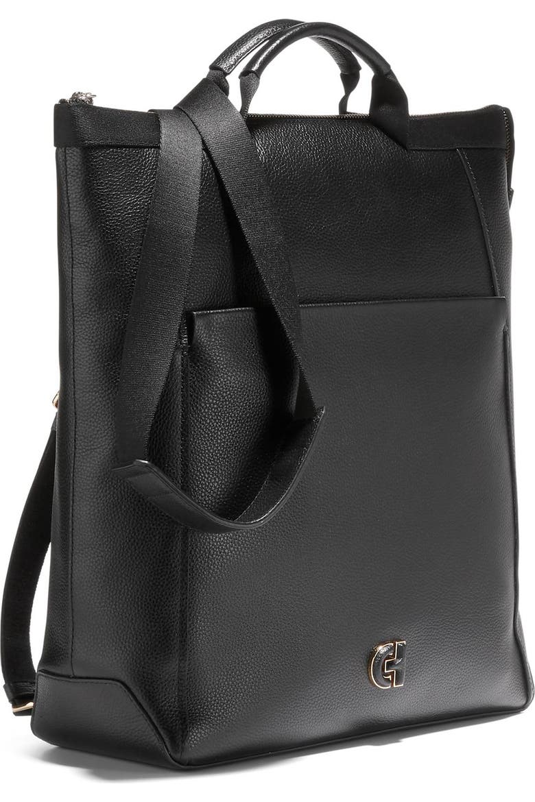 cole haan leather backpack nordstrom rack Women's Alexandria Flap Medium Exterior slip and zip pockets Cole Haan Grand Ambition Small