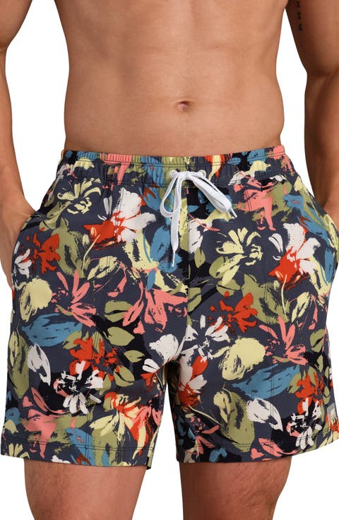 5.5-Inch Water Repellent Swim Trunks