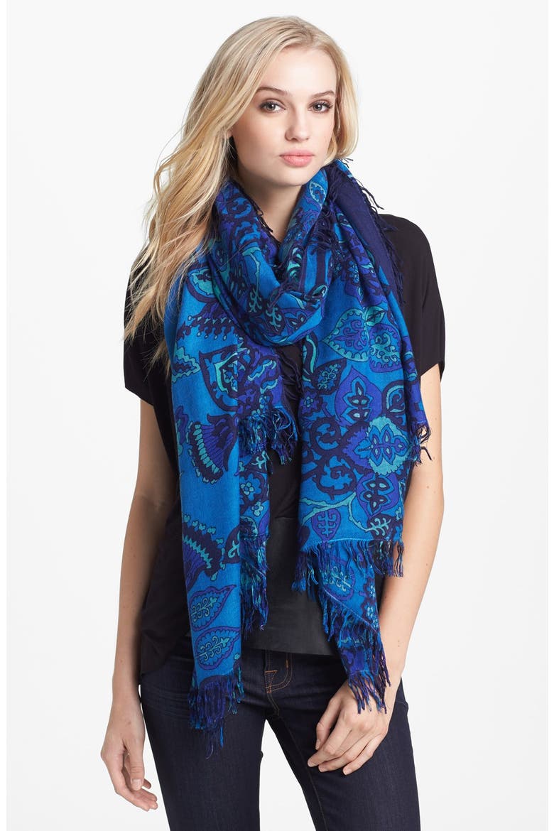 'Jakarta' Scarf, Main, color, NAVY MULTI