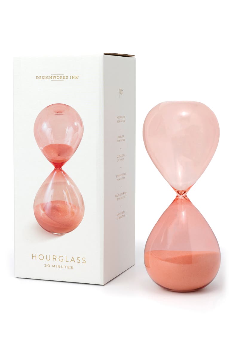 30-Minute Hourglass, Main, color, PEACH OMBRE
