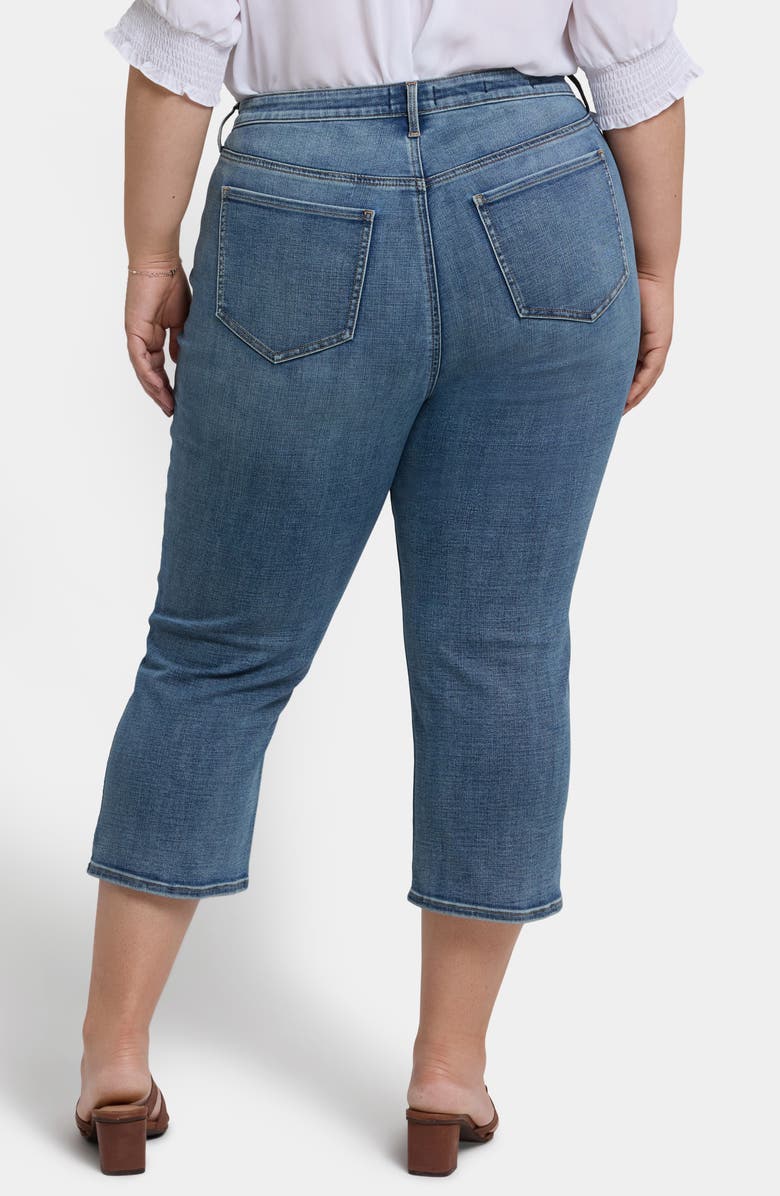 NYDJ Joni High Waist Relaxed Capri Jeans, Alternate, color, Majorca Bay