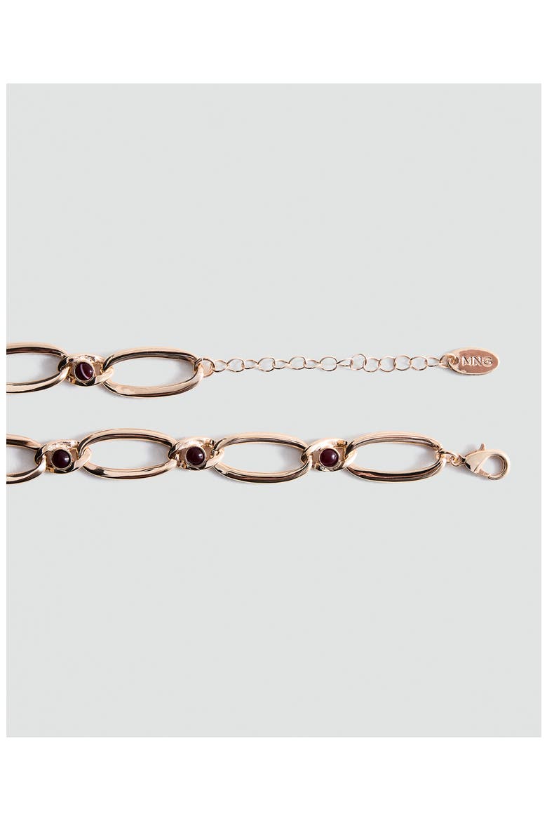 Slim Chain Link Necklace, Alternate, color, GOLD