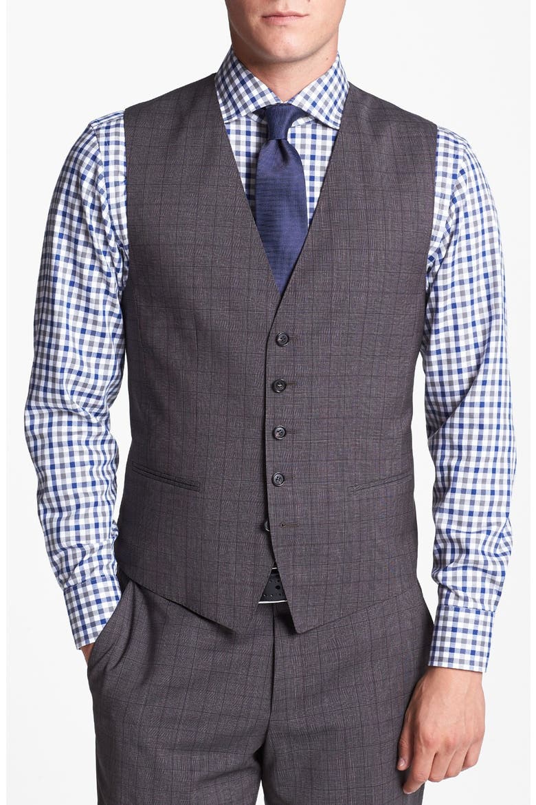 Woven Silk Tie, Alternate, color, NAVY