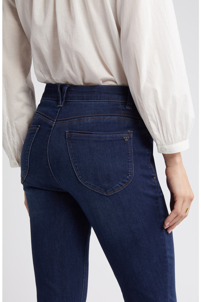 Brittany High Waist Baby Bootcut Jeans, Alternate, color, BLUE