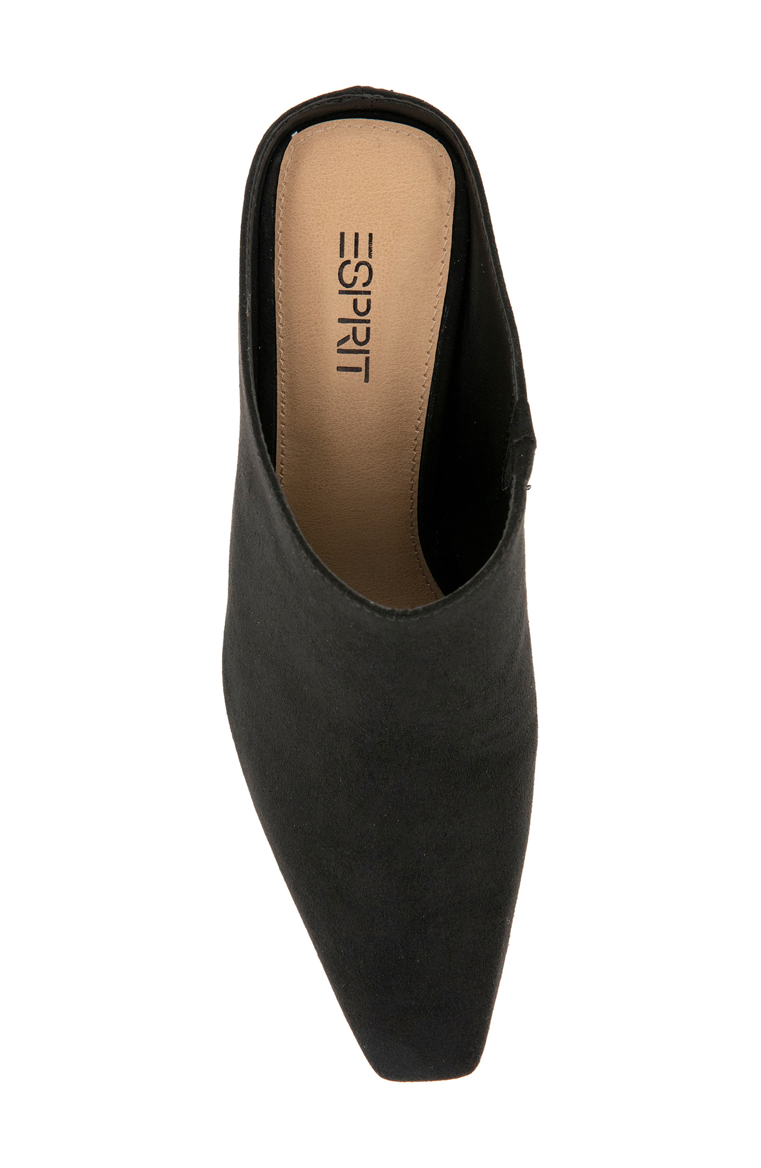 Archer Faux Leather Mule, Alternate, color, BLACK FAUX SUEDE
