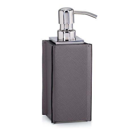 Piega Saffiano Gray Pump Dispenser
