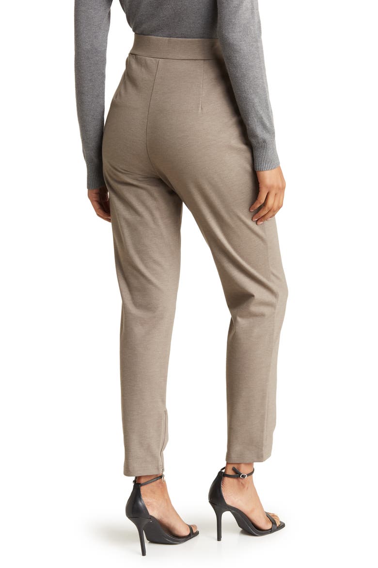 Zip Cuff Pants, Alternate, color, TAUPE