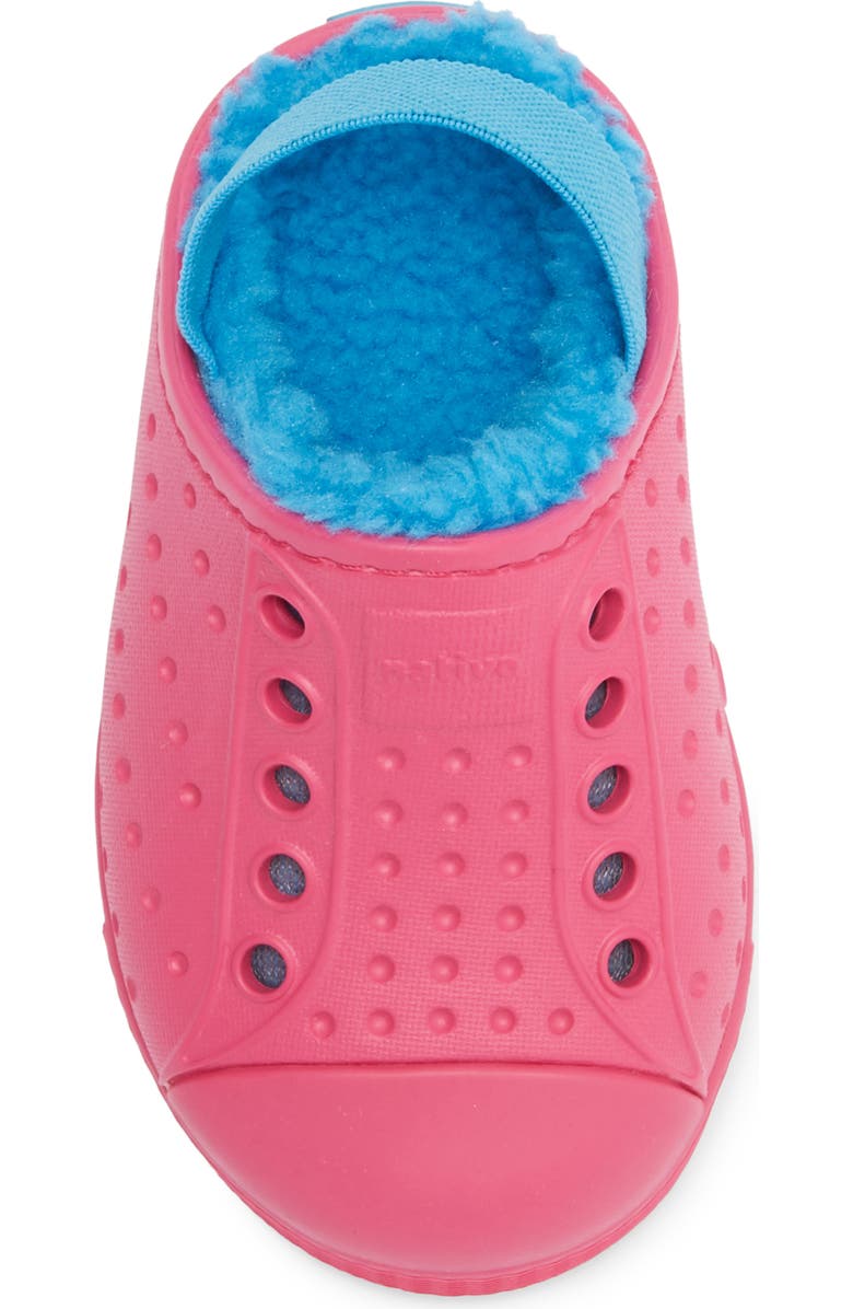 Native Shoes Jefferson Cozy Clog, Alternate, color, Radberry Pink/ Sky Blue