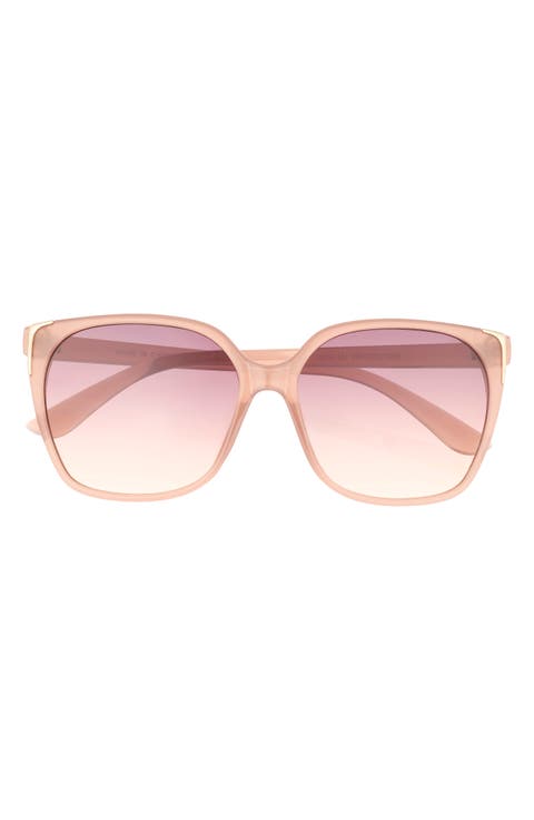 Oversize Gradient Cat Eye Sunglasses
