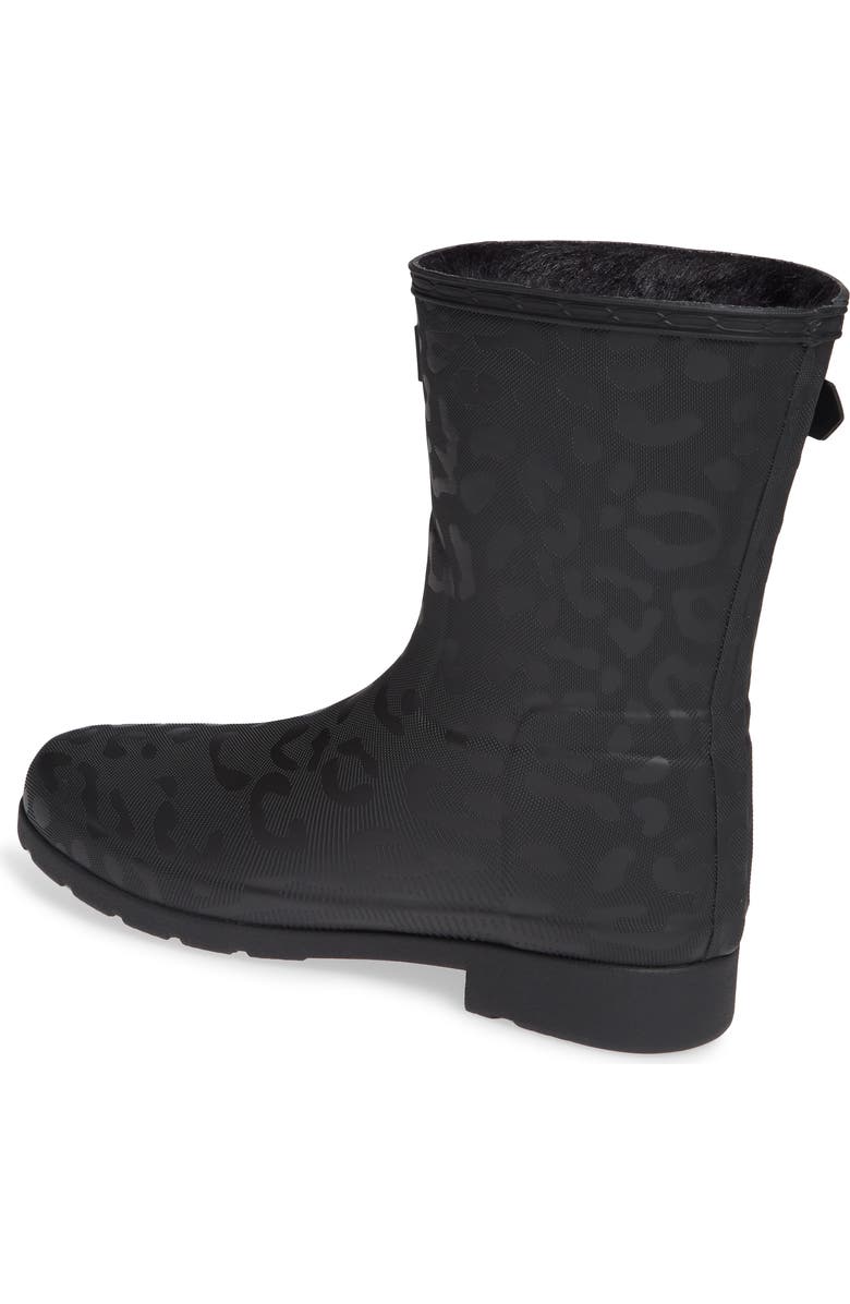Hunter Original Insulated Refined Short Rain Boot, Alternate, color,
