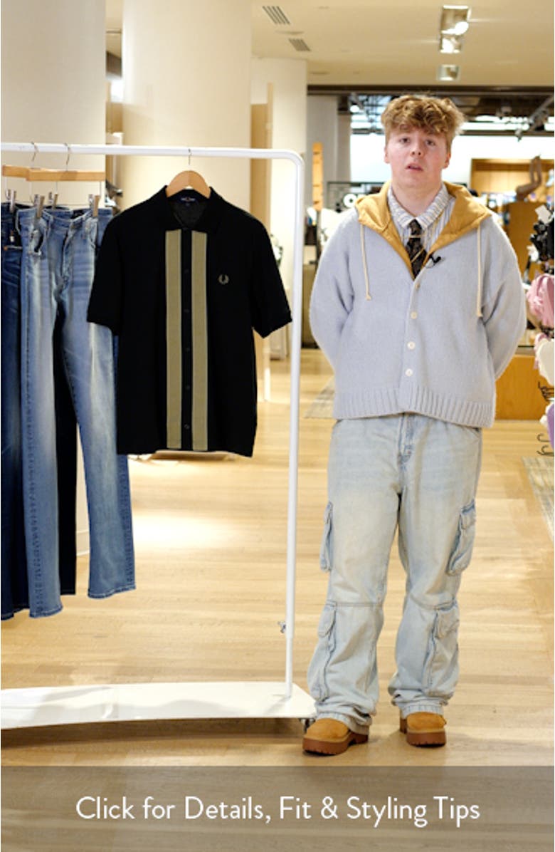 Chenille Tape Button-Up Shirt, sales video thumbnail