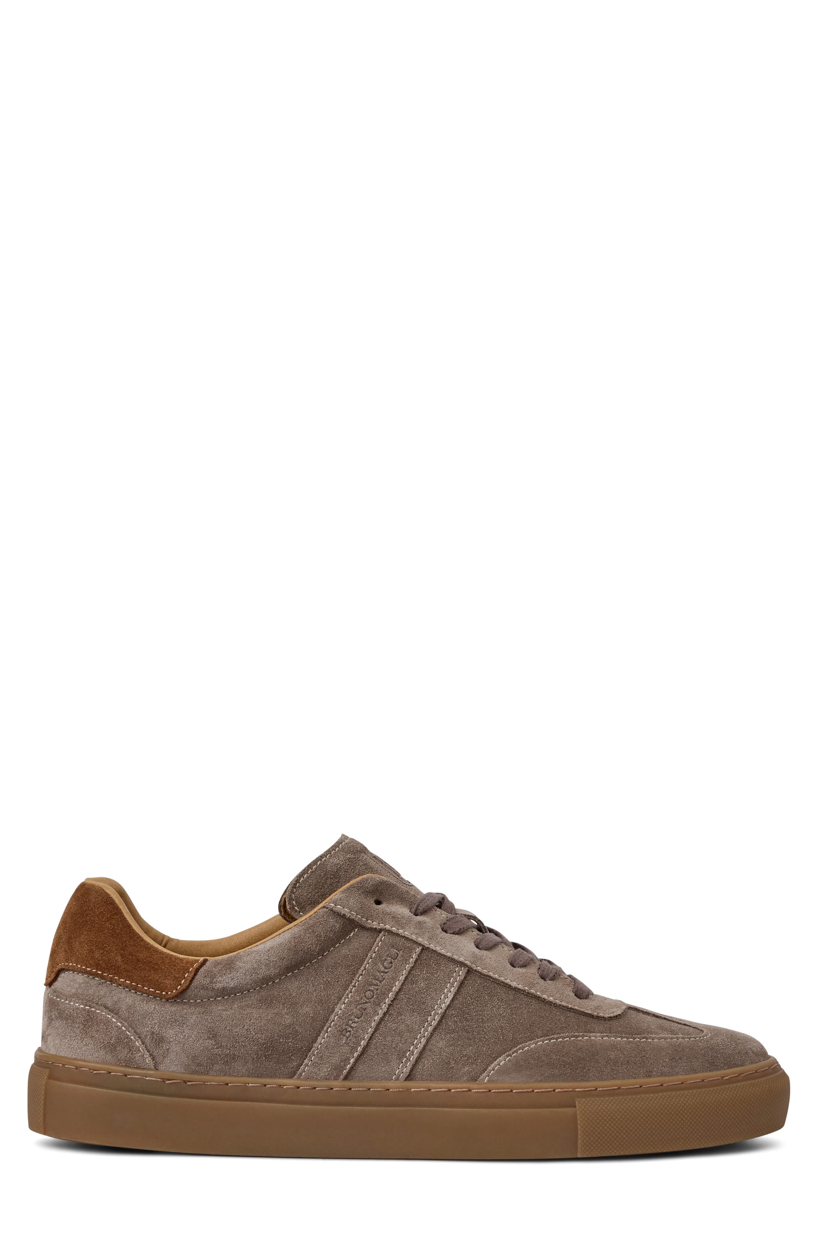 Ryan Low Top Sneaker, Alternate, color, TAUPE SUEDE