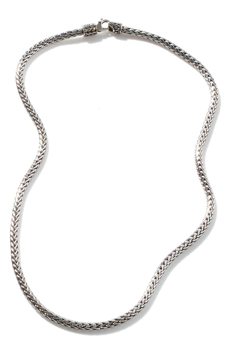 John Hardy Icon Necklace, Sterling Silver, 3.5mm, Alternate, color,